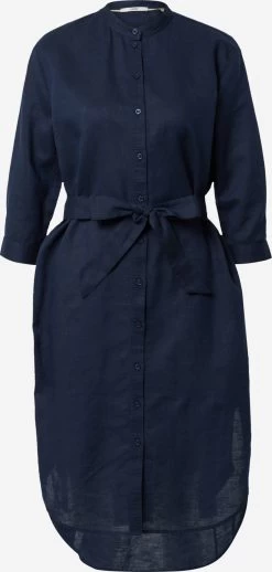 ESPRIT Blousejurken Blousejurk Dames Navy