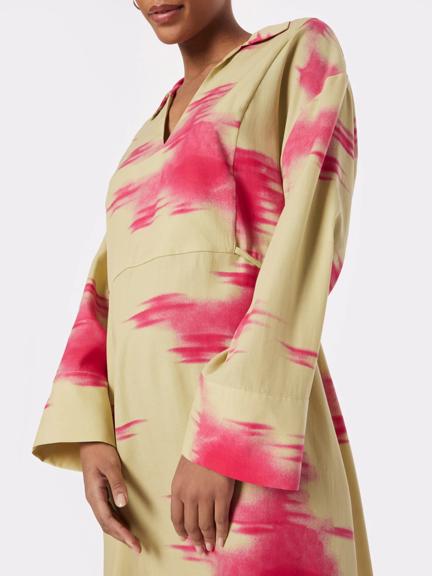 SAMSØE SAMSØE Midi Jurken Jurk EMY Dames Pastelgroen 4 SAMSØE SAMSØE Midi Jurken Jurk EMY Dames Pastelgroen - Afbeelding 2