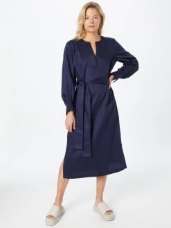 DRYKORN Midi Jurken Jurk AIDANA Dames Navy -Jurk Stijl Verkoop d515feeeda7b77de305bcce0de4840c2