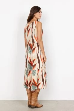 Soyaconcept Midi Jurken Jurk Lenise Dames Sand -Jurk Stijl Verkoop d72d5c076149f01ef7593bf8a1c1175f