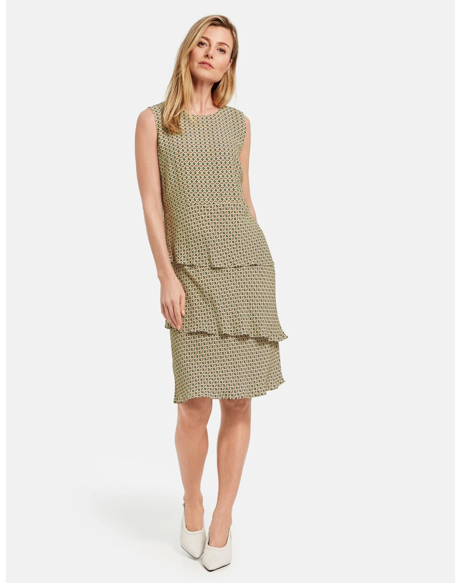 Gerry Weber Mini Jurken Jurk Dames Lichtgroen 6 Gerry Weber Mini Jurken Jurk Dames Lichtgroen - Afbeelding 4