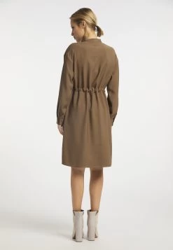 DreiMaster Vintage Mini Jurken Jurk Dames Lichtbruin -Jurk Stijl Verkoop db18ff643e6912d1944e7deedeaa65f4