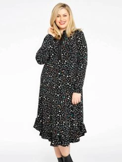 Blousejurken Blousejurk Starlight Dames Zwart -Jurk Stijl Verkoop dcec9cdee4638584e6ccc7c8e6c9ade6