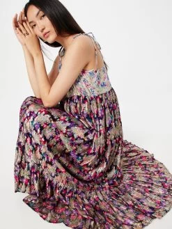 WAREHOUSE Zomerjurken Zomerjurk Dames Lila -Jurk Stijl Verkoop e908a419a191607017ffd0a9d904c48a