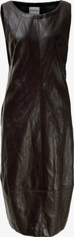 HELMIDGE Maxi Jurken Jurk Dames Donkerbruin