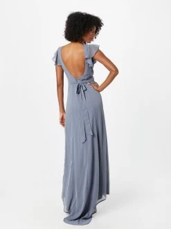 Avondjurken Avondjurk Dames Smoky Blue -Jurk Stijl Verkoop effcb738dd7415a2f1c4a6082271997a