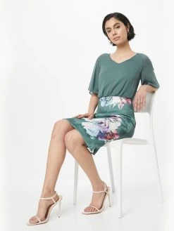 SWING Cocktailjurken Cocktailjurk Dames Jade Groen -Jurk Stijl Verkoop f48e90f9745badfc386f84ad331afce4