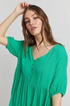 ICHI Mini Jurken Jurk IHMARRAKECH Dames Groen 12 ICHI Mini Jurken Jurk IHMARRAKECH Dames Groen -Jurk Stijl Verkoop f8318b9baeef8746633671046c872b0d