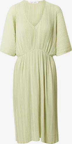 SAMSØE SAMSØE Mini Jurken Jurk Andine Dames Pastelgroen