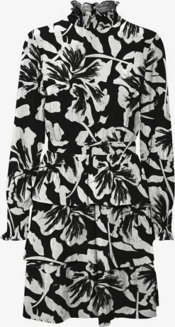 Vero Moda Mini Jurken Jurk Dames Zwart / Wit