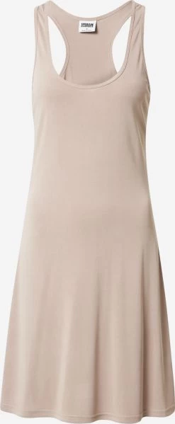 URBAN CLASSICS Zomerjurken Zomerjurk Dames Poederroze